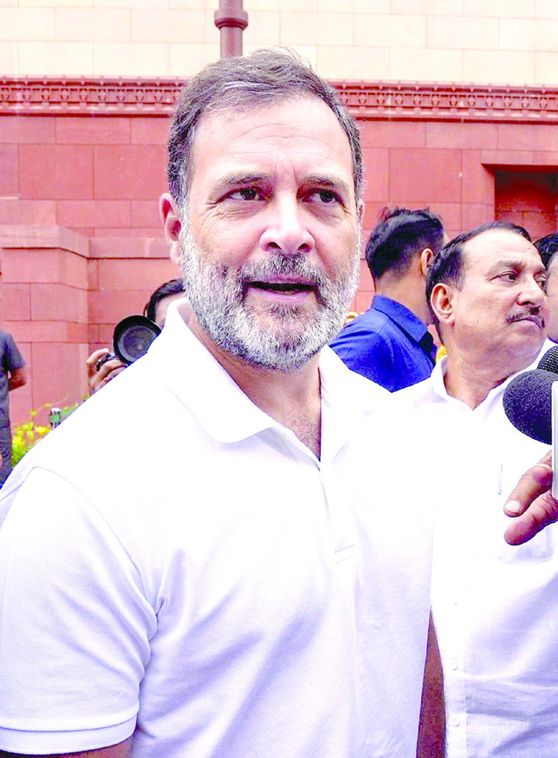 Prime Minister Modi is not taking the name of 'Trump' because the US President will tell the whole truth: Rahul Gandhi.